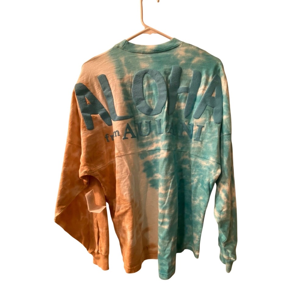 Disney Aulani Resort Spirit Jersey Mickey Mouse Tie Dye Aloha Hawaii XS New